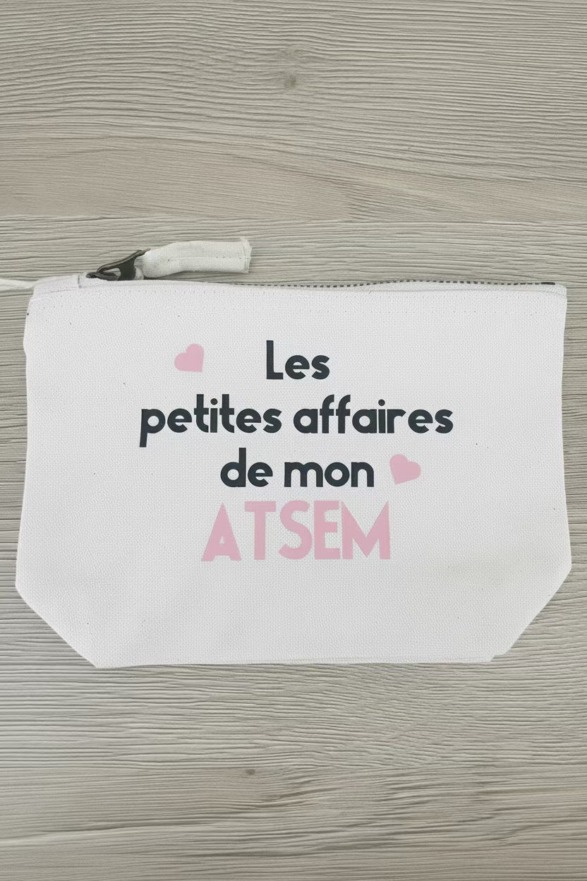 Pochette les petites affaires de mon ATSEM
