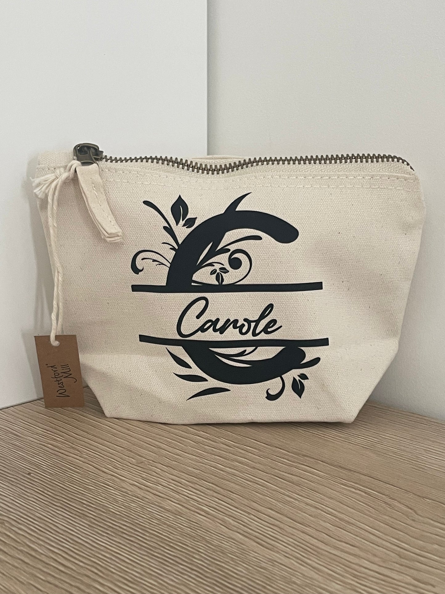 Pochette personnalisée avec prénom – Idée cadeau femme, maîtresse ou amie