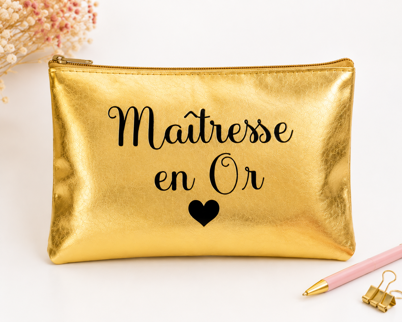 Pochette "Maîtresse en Or"