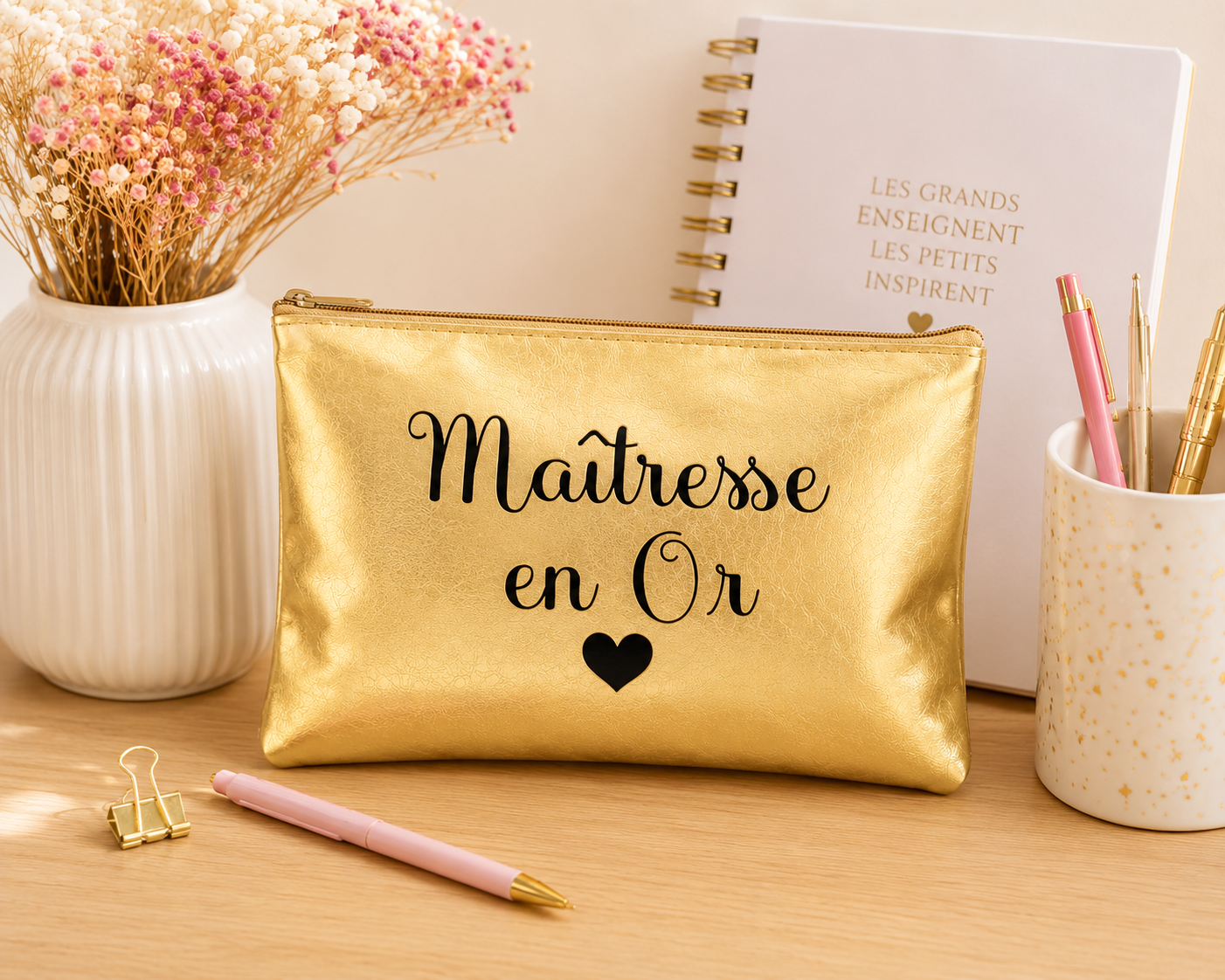 Pochette "Maîtresse en Or"
