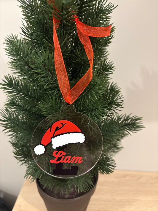 Boule de Noël personnalisée – Un souvenir unique pour votre sapin 🎄